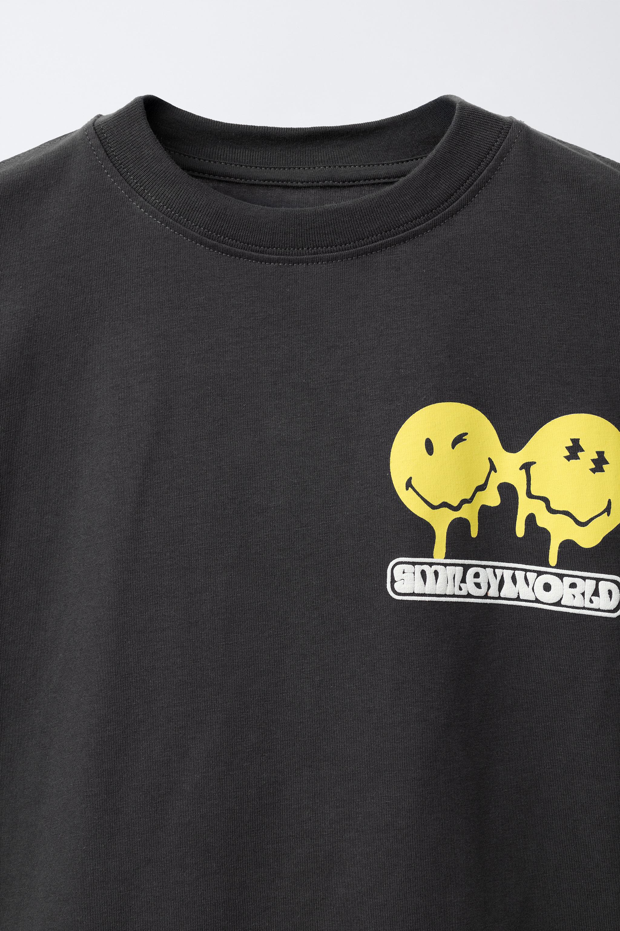T-SHIRT DOUBLE MANCHE SMILEYWORLD ®